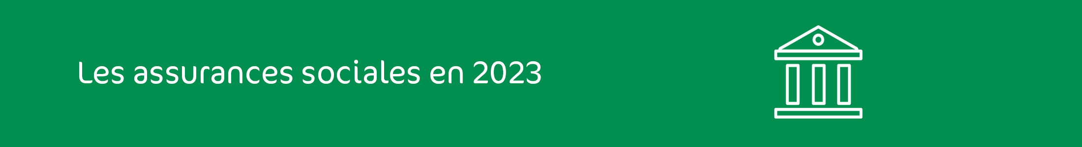 Les chiffres clés de la prévoyance et des assurances sociales en 2023